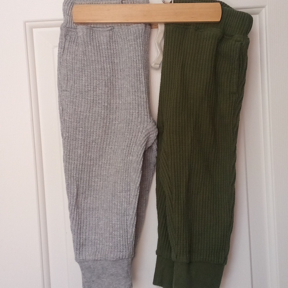 Two pack thermal sweatpants